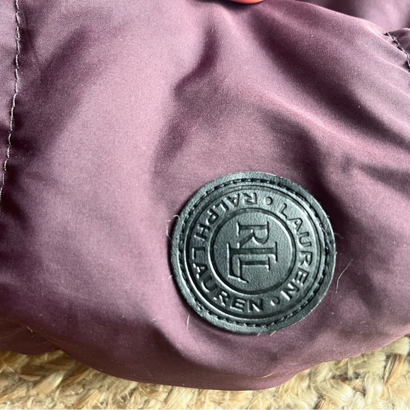 Ralph Lauren purple snow puffer coat - Picture 6 of 6